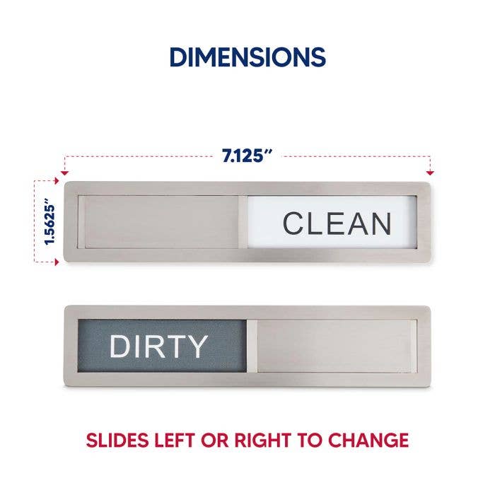 Kitchen Clean/Dirty Dishwasher Magnet - Purses & Pearls