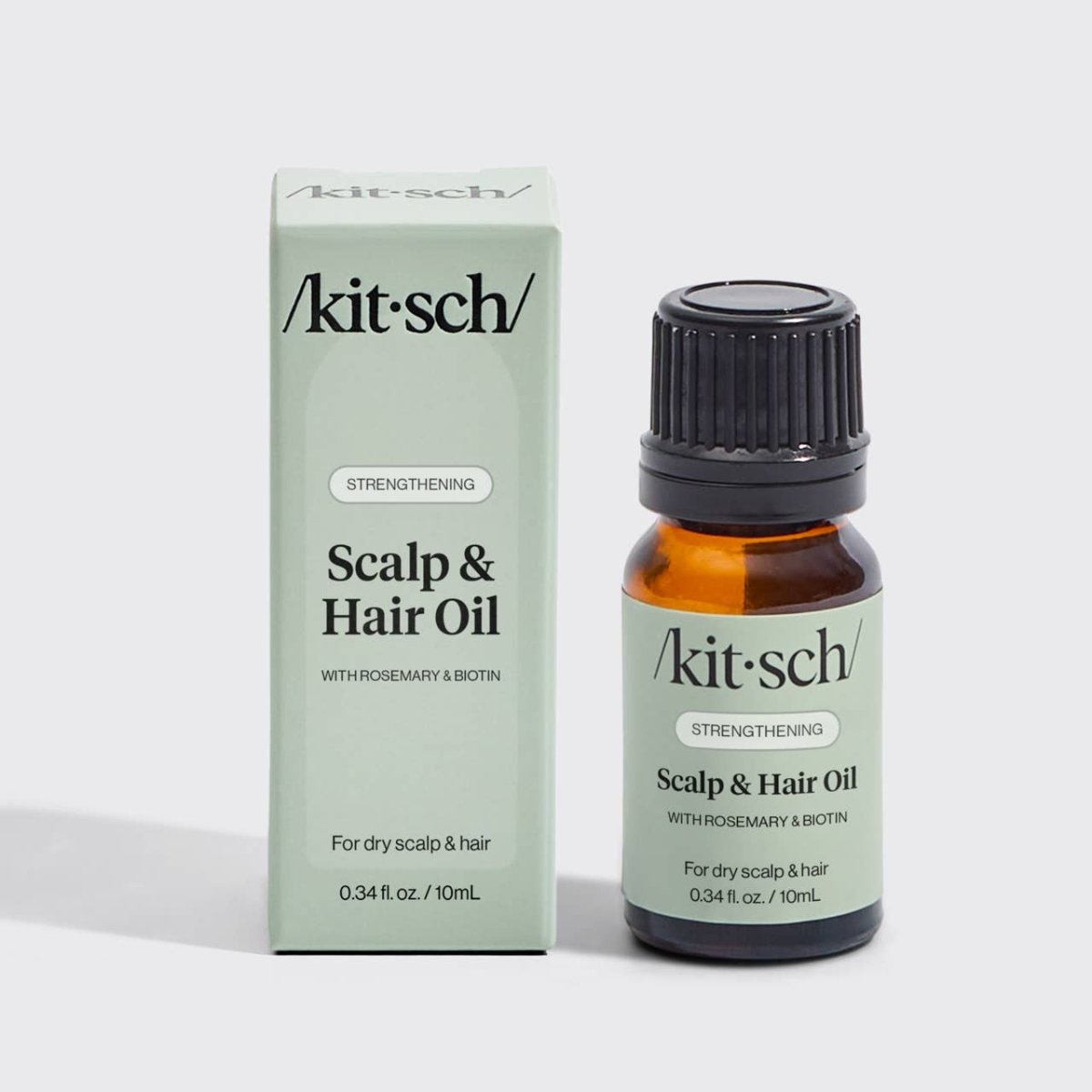 KITSCH - Travel Size - Strengthening Scalp & Hair Oil with Rosemary & Biotin -10 mL - Purses & Pearls