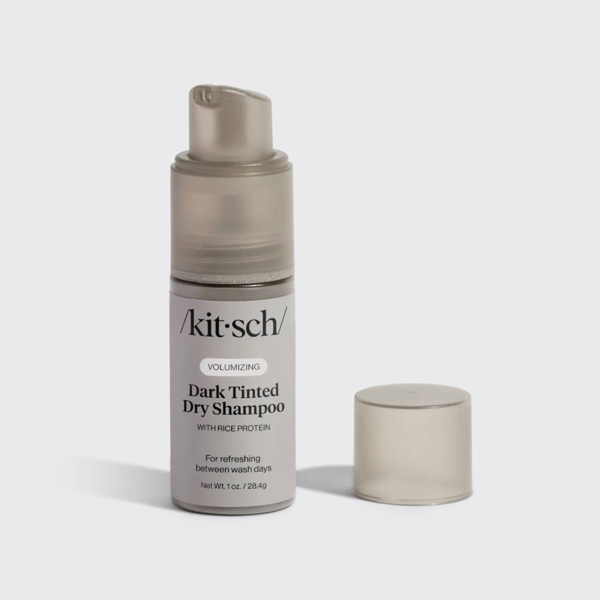 KITSCH - Volumizing Rice Protein Dry Shampoo - Dark Tinted 1 oz - Purses & Pearls