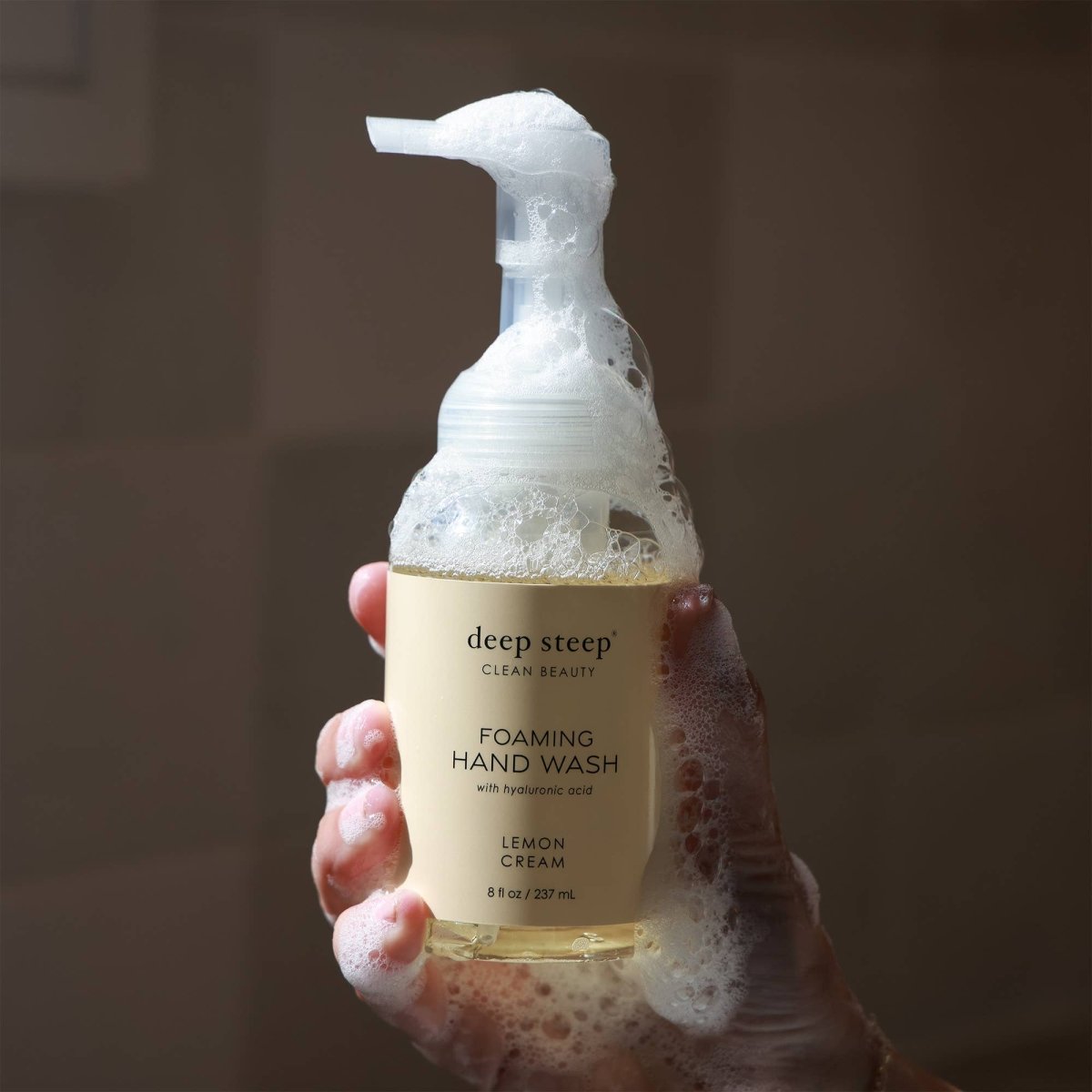 Lemon Cream Moisturizing Foaming Hand Wash 8oz - Purses & Pearls