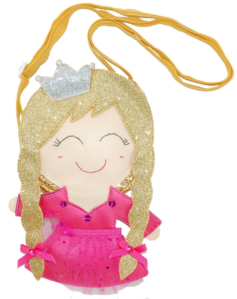 Lily and Momo - Princess Bag - Gold and Pink - Purses & Pearls