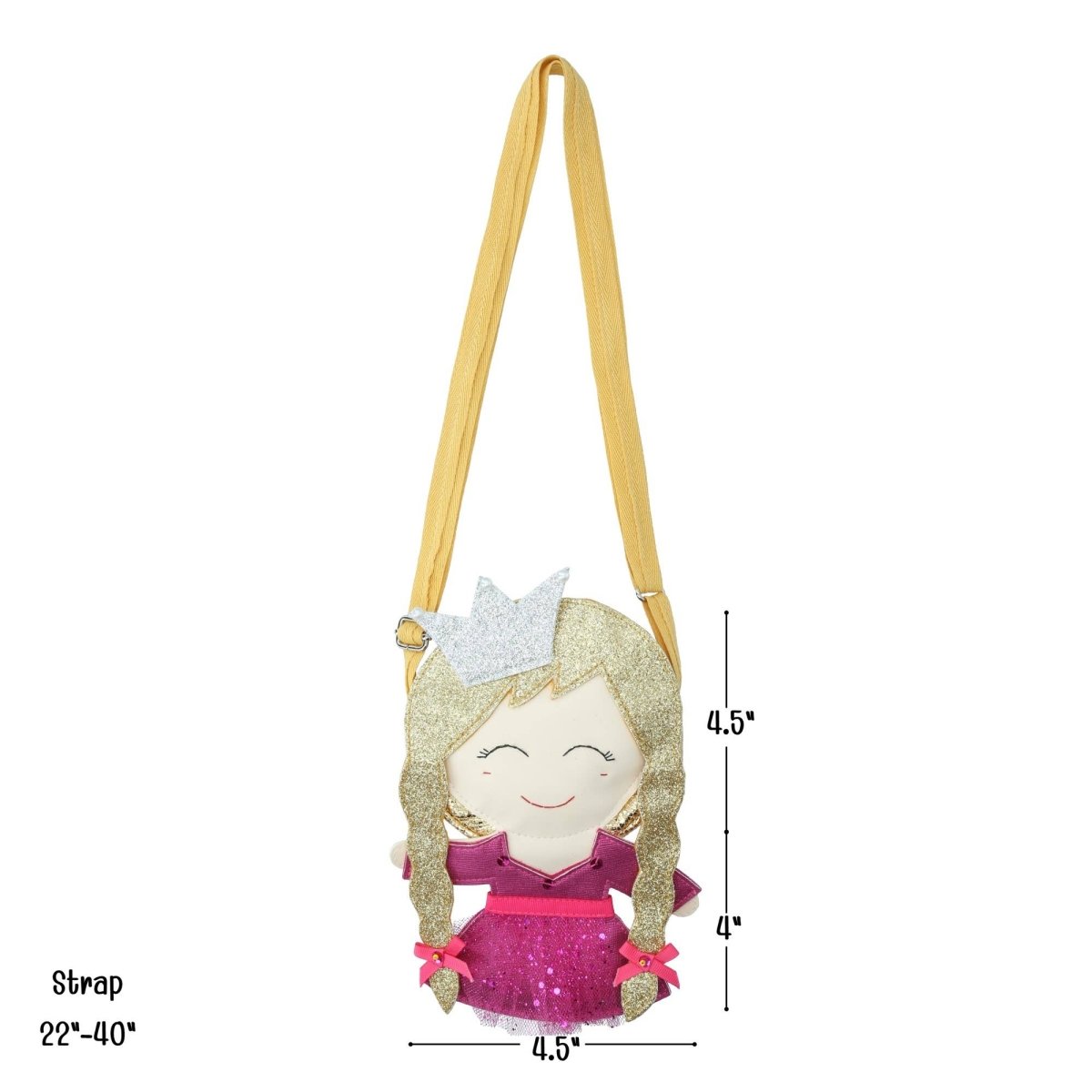 Lily and Momo - Princess Bag - Gold and Pink - Purses & Pearls