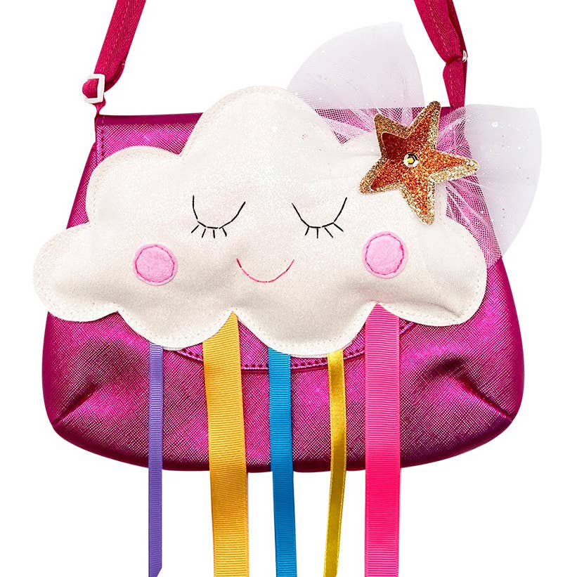 Lily and Momo - Rainbow Cloud Bag - pink - Purses & Pearls