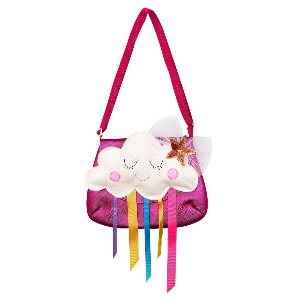 Lily and Momo - Rainbow Cloud Bag - pink - Purses & Pearls