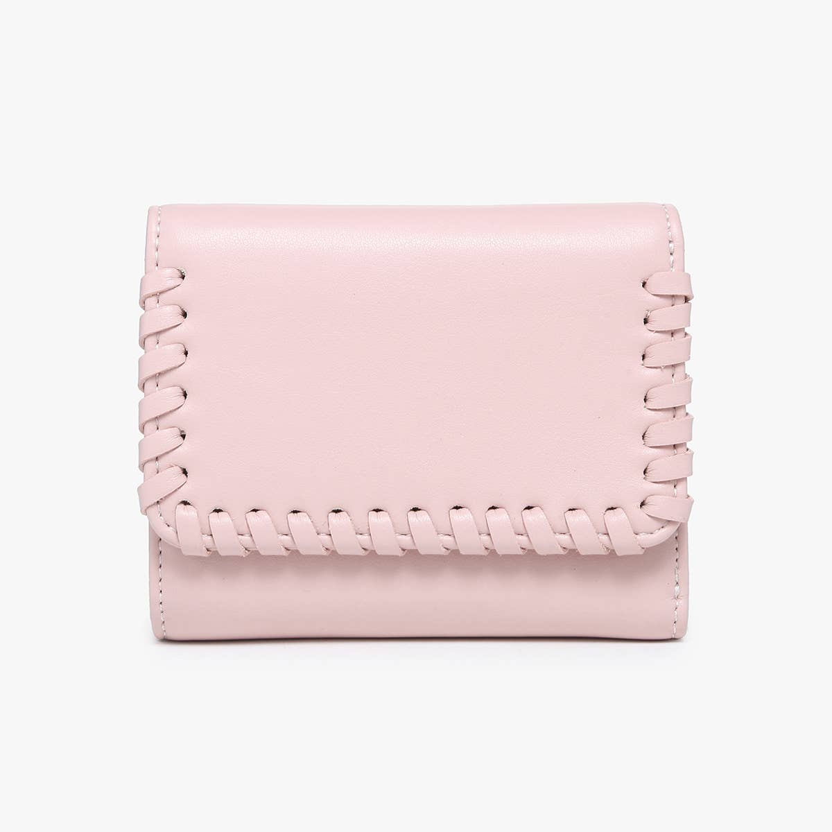 Logan Whipstitch Tri - fold Wallet - Purses & Pearls