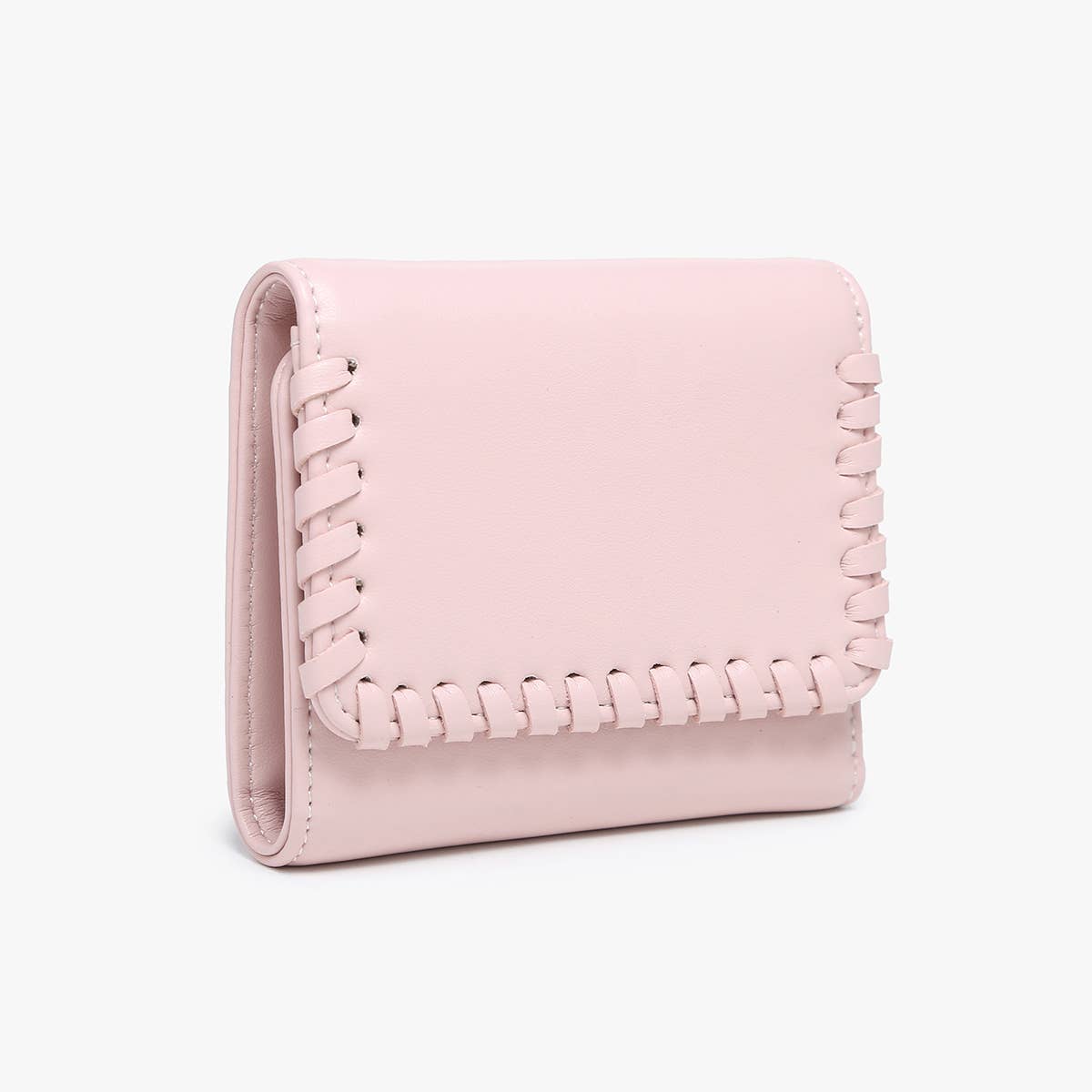 Logan Whipstitch Tri - fold Wallet - Purses & Pearls