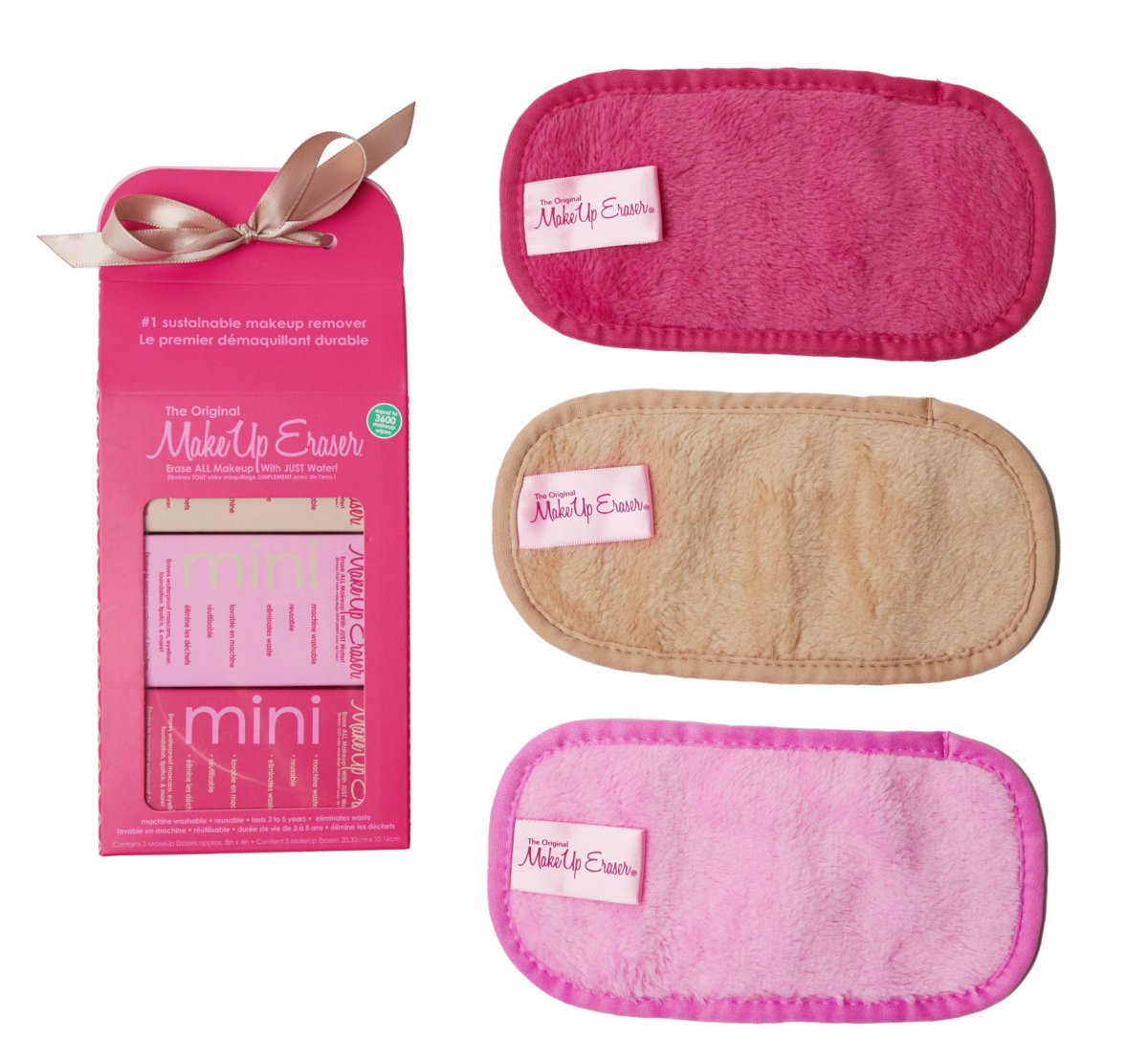 MakeUp Eraser - Sugar Plum 3pc Mini Pro Gift Set - Purses & Pearls