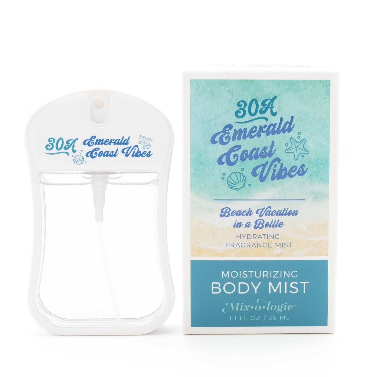 Mixologie - 30A Emerald Coast Vibes - Moisturizing Body Mist - Purses & Pearls