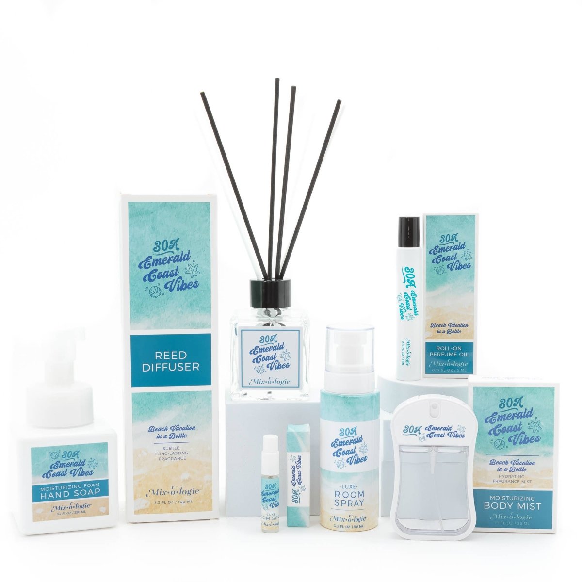 Mixologie - 30A Emerald Coast Vibes - Moisturizing Body Mist - Purses & Pearls