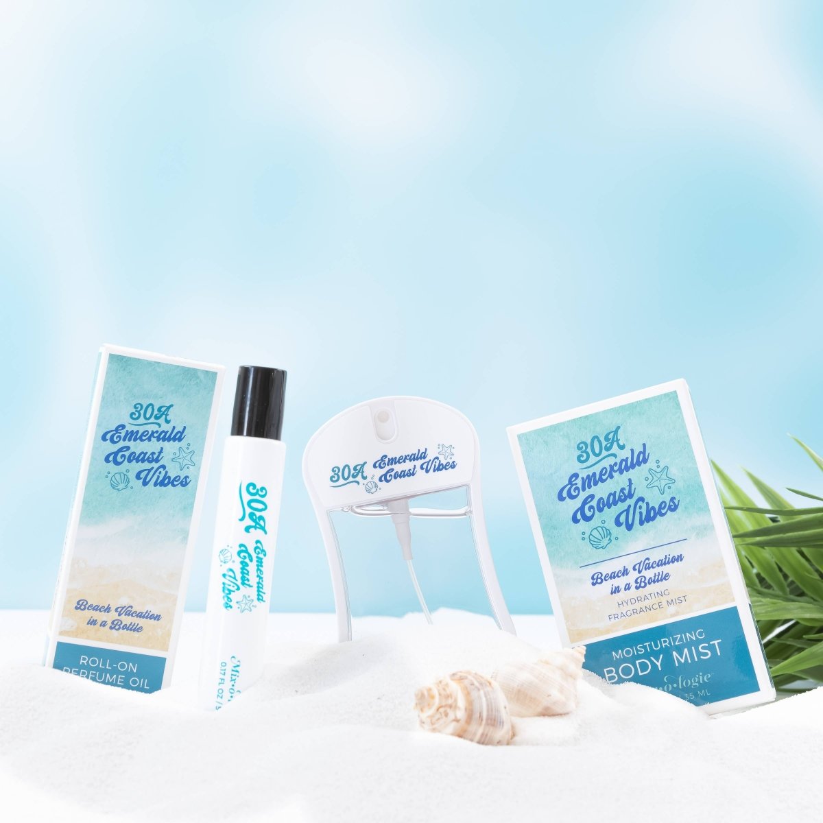 Mixologie - 30A Emerald Coast Vibes - Moisturizing Body Mist - Purses & Pearls