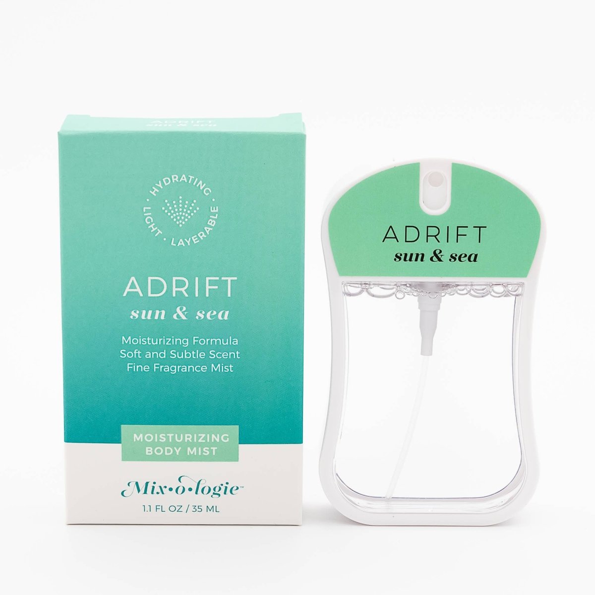 Mixologie - Adrift (sun & sea) Moisturizing Body Mist - Purses & Pearls