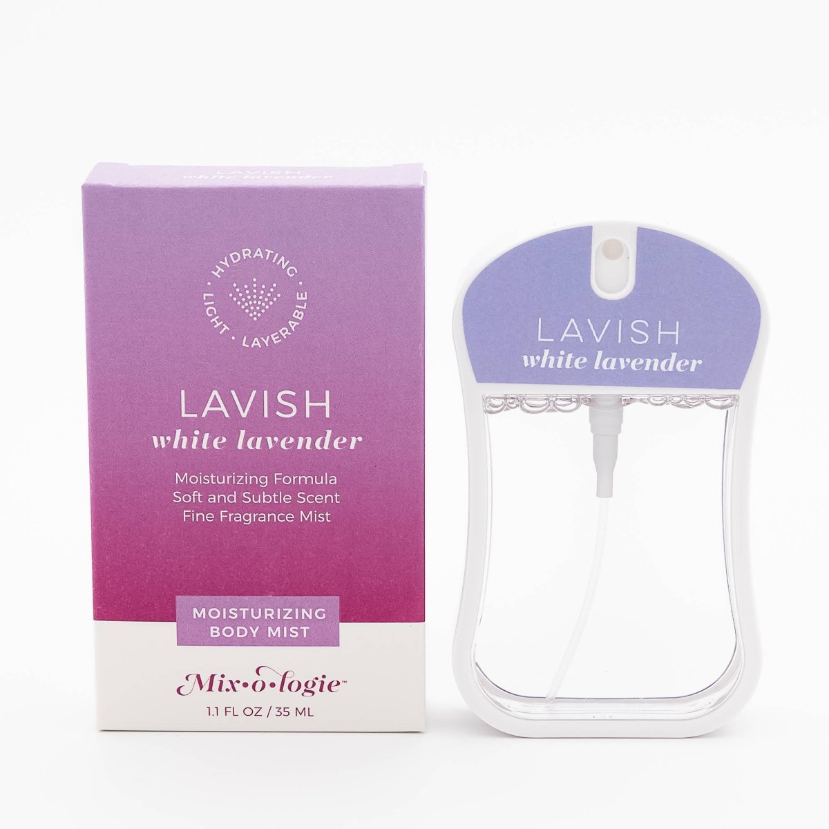 Mixologie - Lavish (white lavender) Moisturizing Body Mist - Purses & Pearls