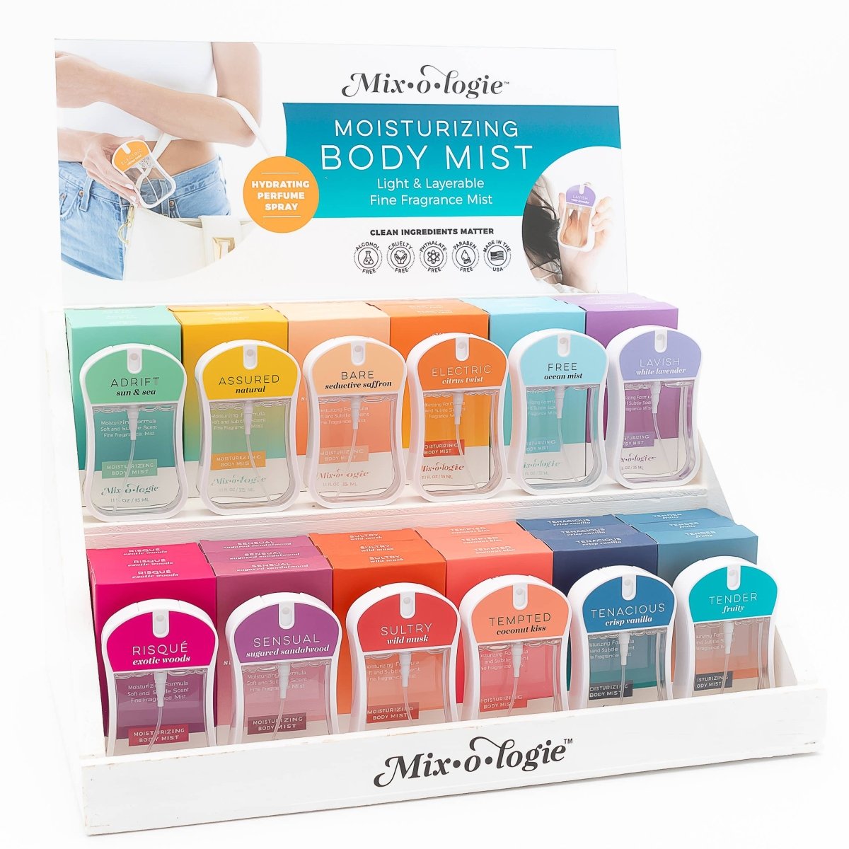 Mixologie - Lavish (white lavender) Moisturizing Body Mist - Purses & Pearls