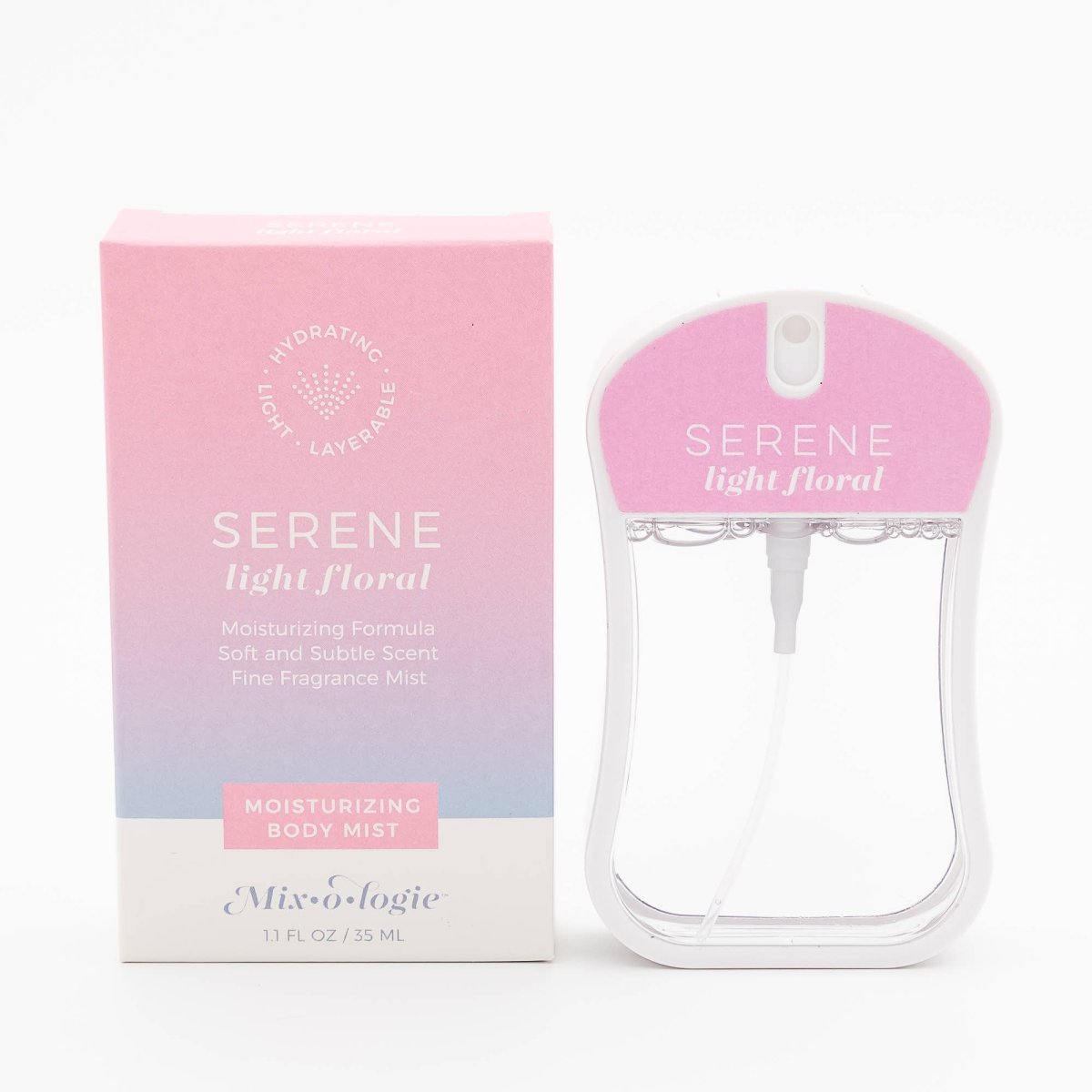 Mixologie - Serene (light floral) Moisturizing Body Mist - Purses & Pearls
