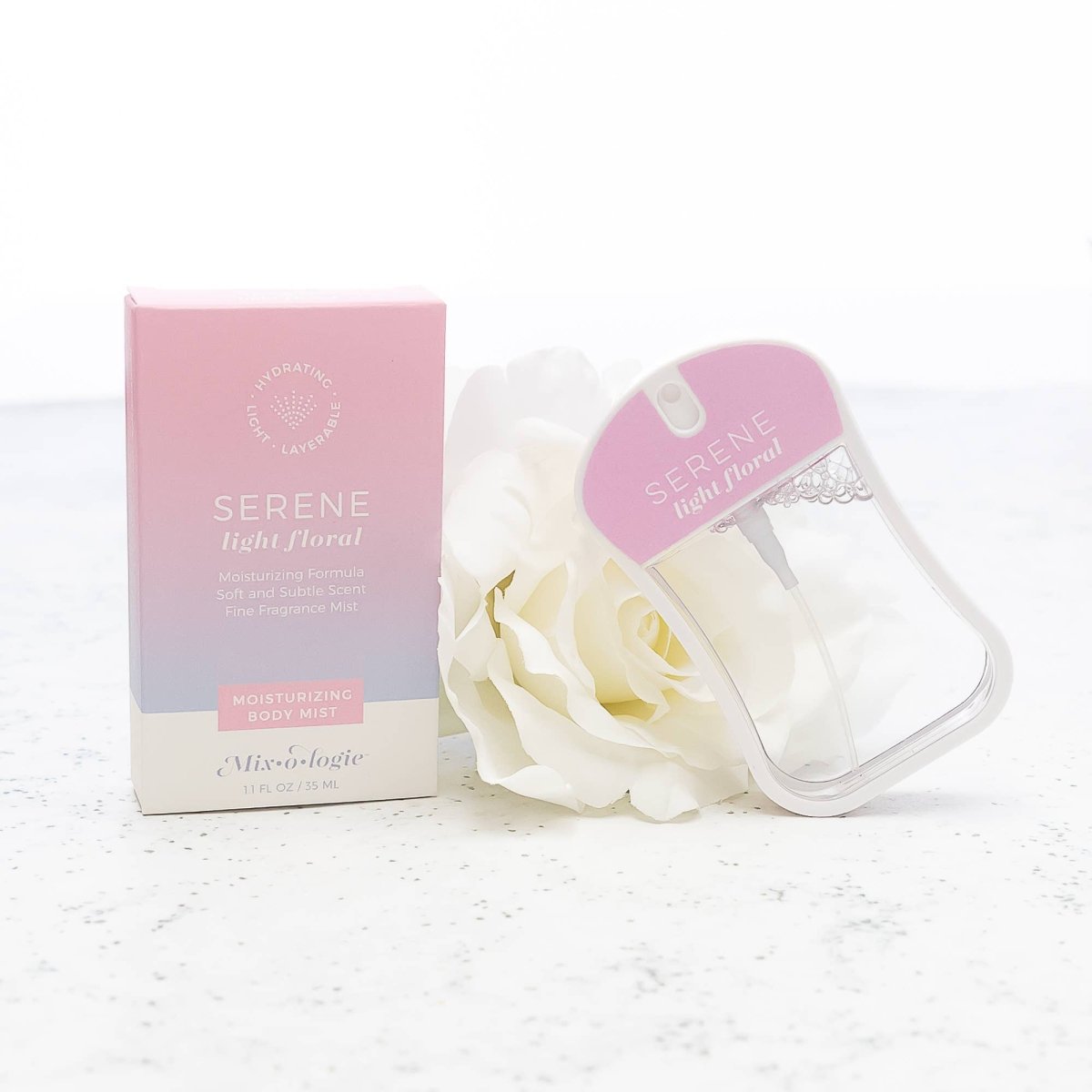 Mixologie - Serene (light floral) Moisturizing Body Mist - Purses & Pearls