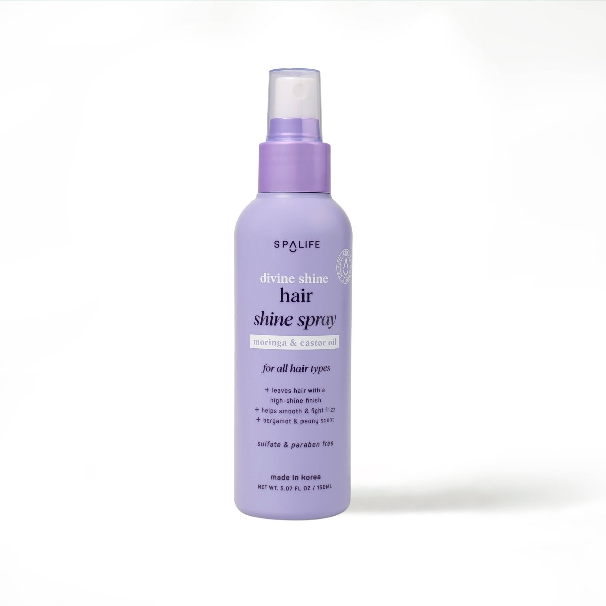 My Spa Life - Divine Shine Hair Shine Spray Moringa & Castor Oil - Purses & Pearls