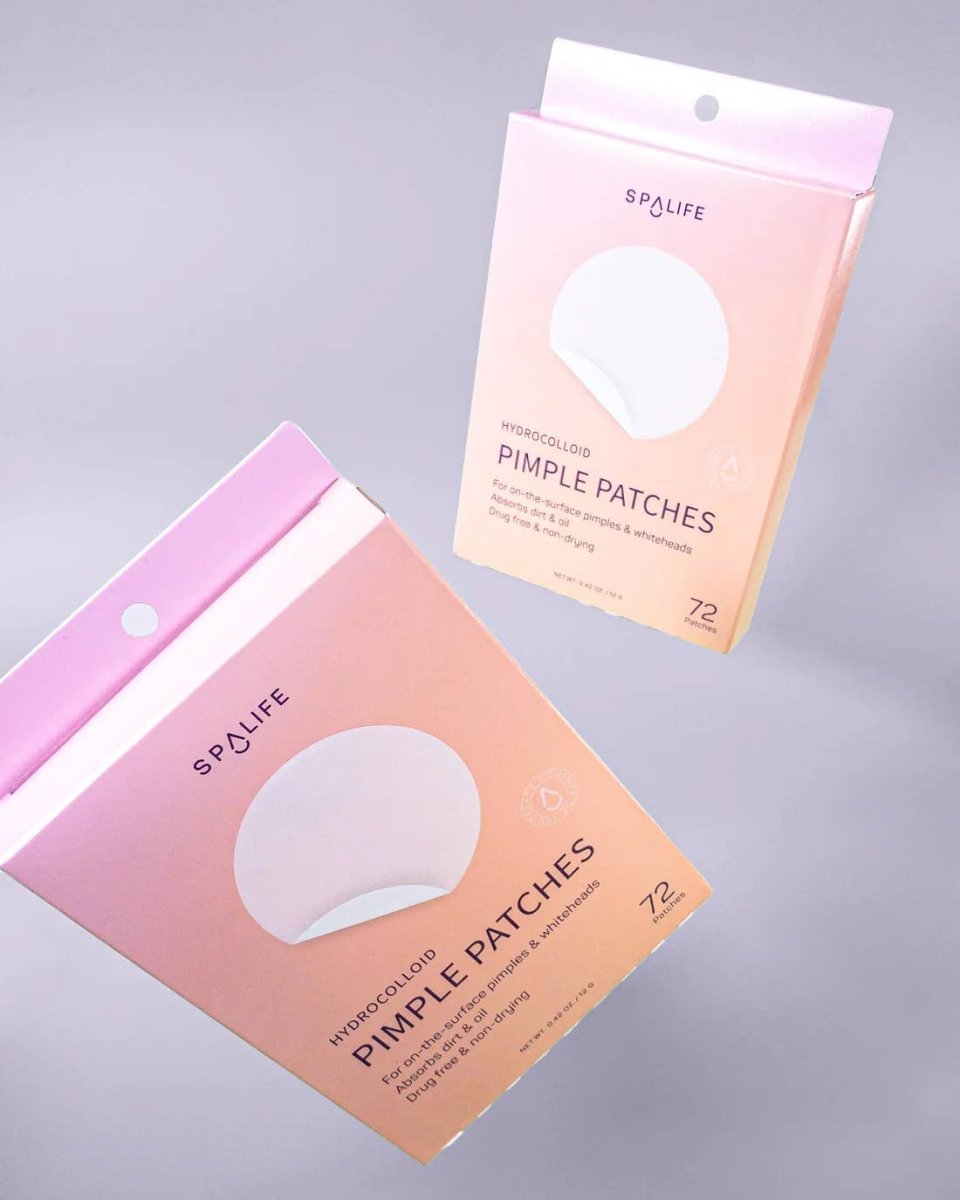 My Spa Life - Hydrocolloid Clear Pimple Patches 72ct - (Pink) - Purses & Pearls
