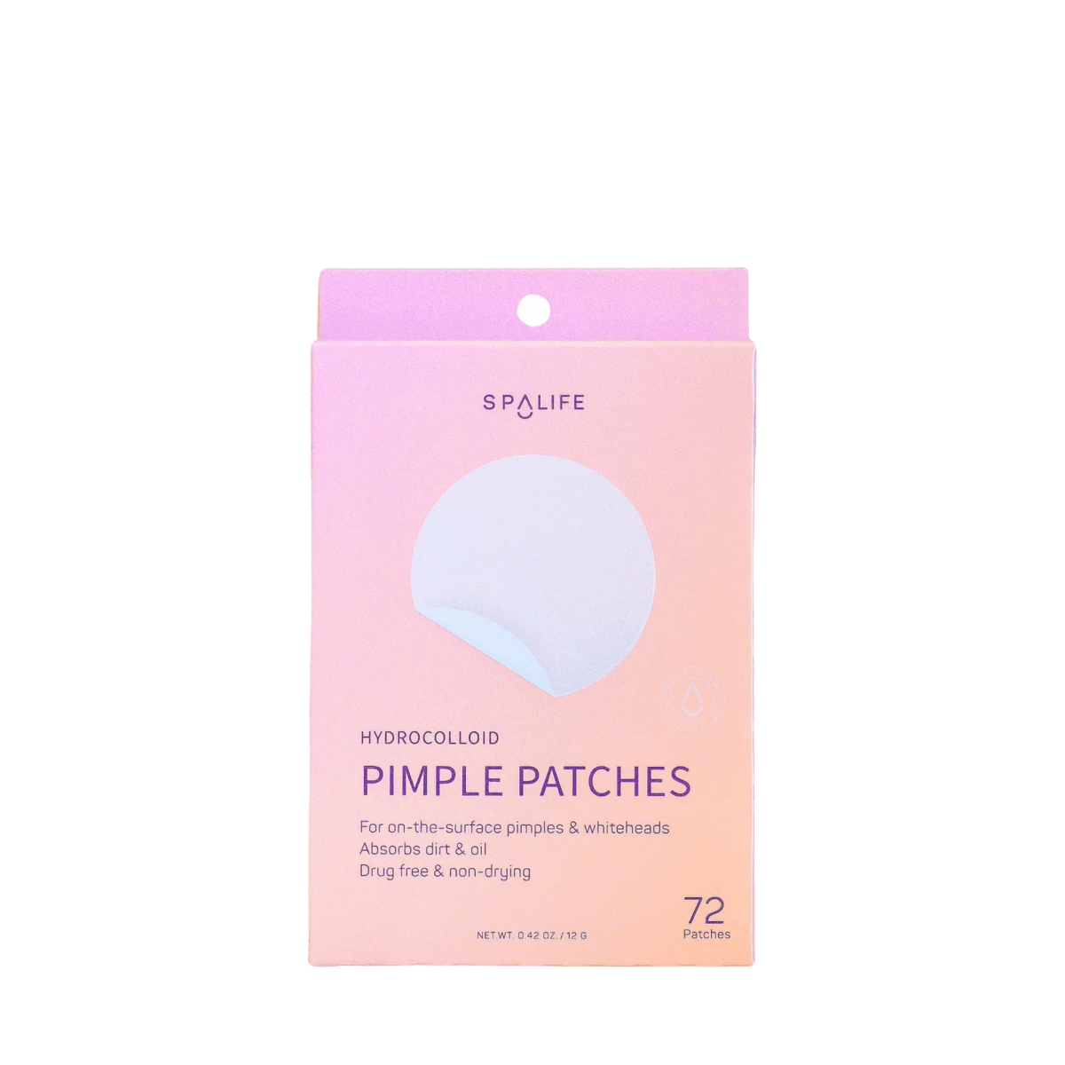 My Spa Life - Hydrocolloid Clear Pimple Patches 72ct - (Pink) - Purses & Pearls