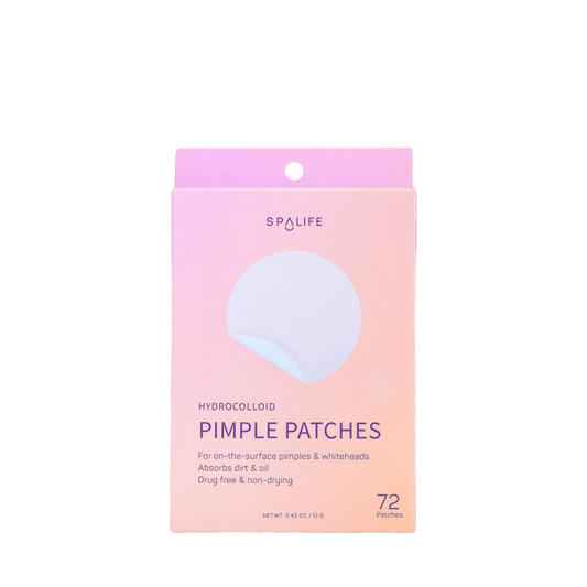 My Spa Life - Hydrocolloid Clear Pimple Patches 72ct - (Pink) - Purses & Pearls