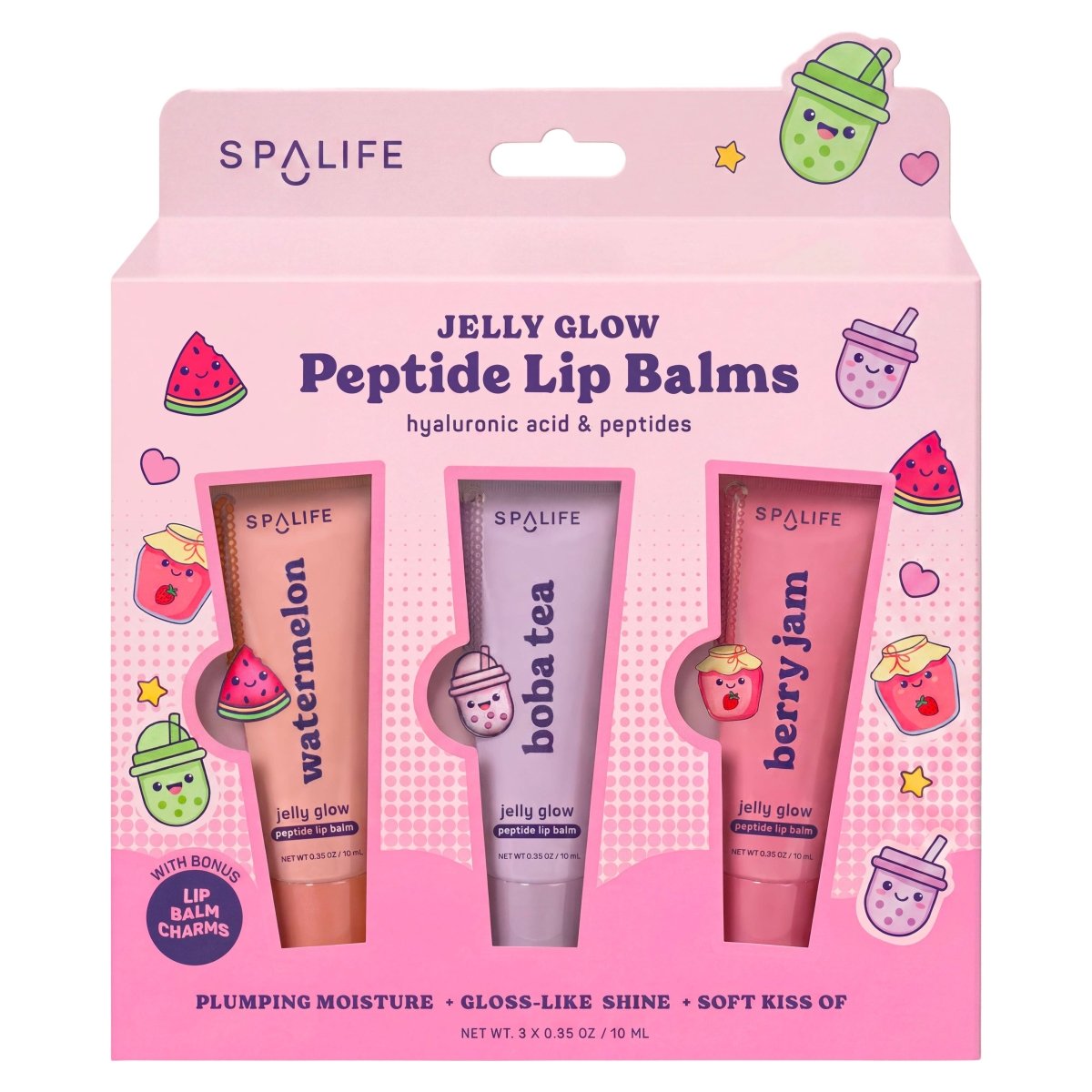 My Spa Life - Jelly Glow Peptide Lip Balms - Purses & Pearls