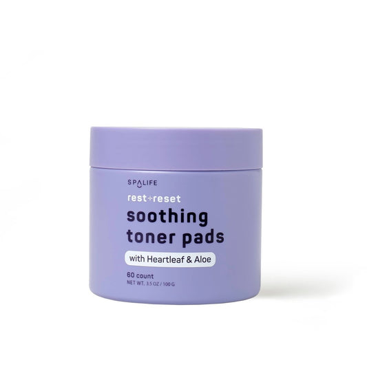 My Spa Life - Rest + Reset Soothing Toner Pads - 60 Pads - Purses & Pearls