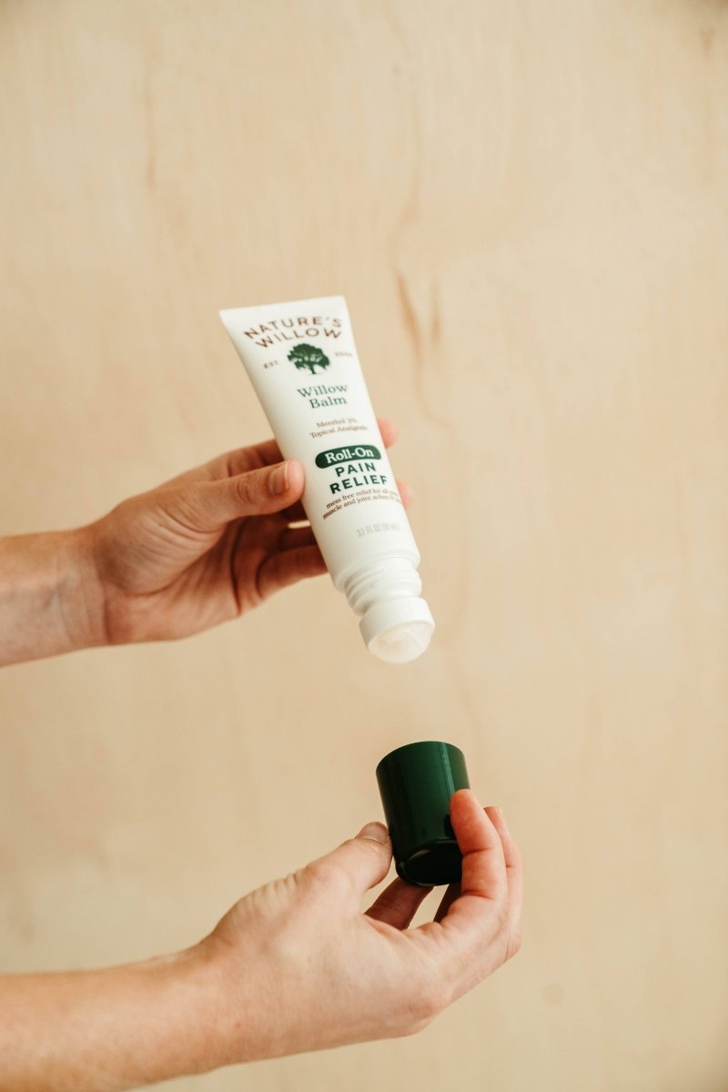 Nature's Willow - MESS-FREE Roll-On Willow Balm Pain Relief - Purses & Pearls