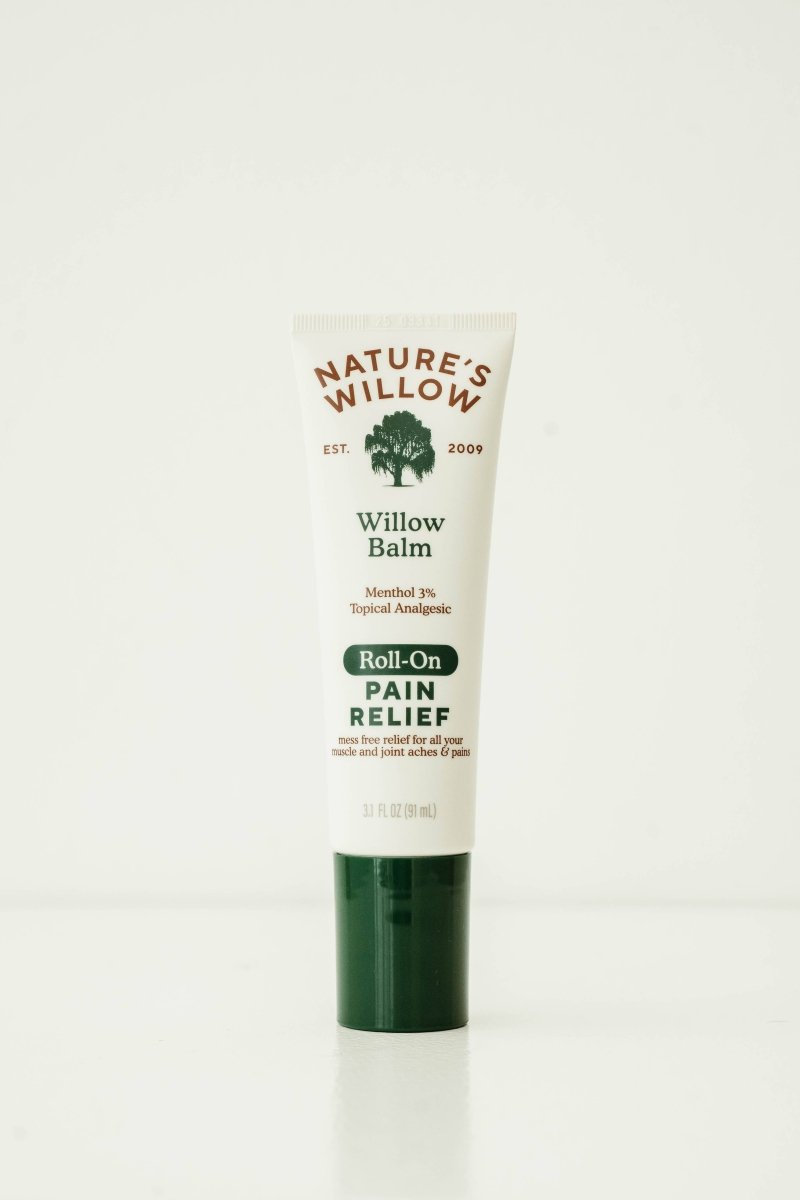 Nature's Willow - MESS-FREE Roll-On Willow Balm Pain Relief - Purses & Pearls