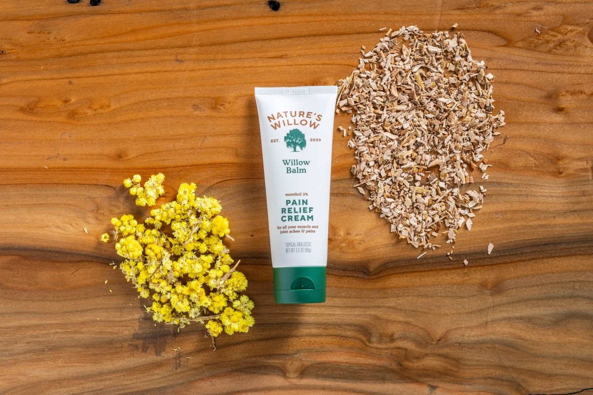 Nature's Willow -Willow Balm Pain Relief Cream - Purses & Pearls