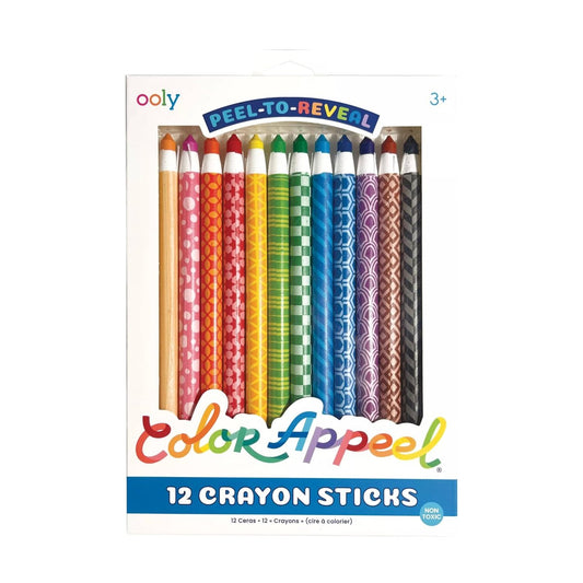 OOLY - Color Appeel Crayons - Set of 12 - Purses & Pearls