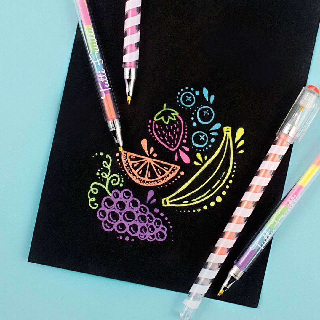 OOLY - Tutti Fruitti Scented Gel Pens - Purses & Pearls