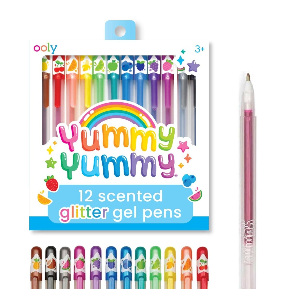 OOLY - Yummy Yummy Scented Glitter Gel Pens - Purses & Pearls