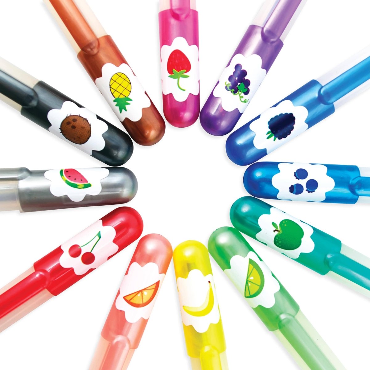 OOLY - Yummy Yummy Scented Glitter Gel Pens - Purses & Pearls