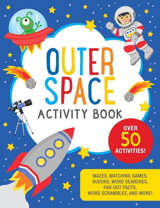 Outer Space Activity Book - Purses & Pearls