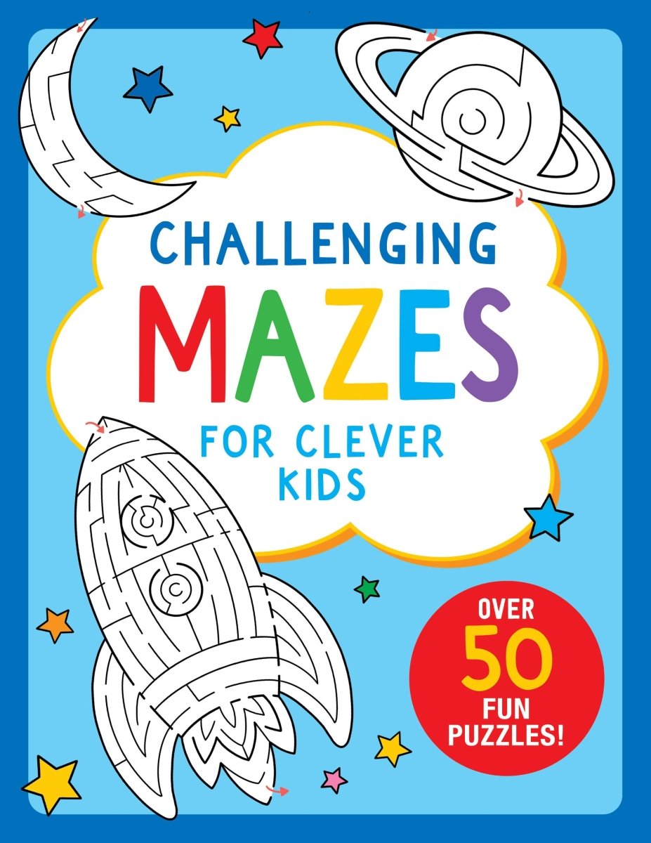 Peter Pauper Press - Challenging Mazes for Clever Kids - Purses & Pearls