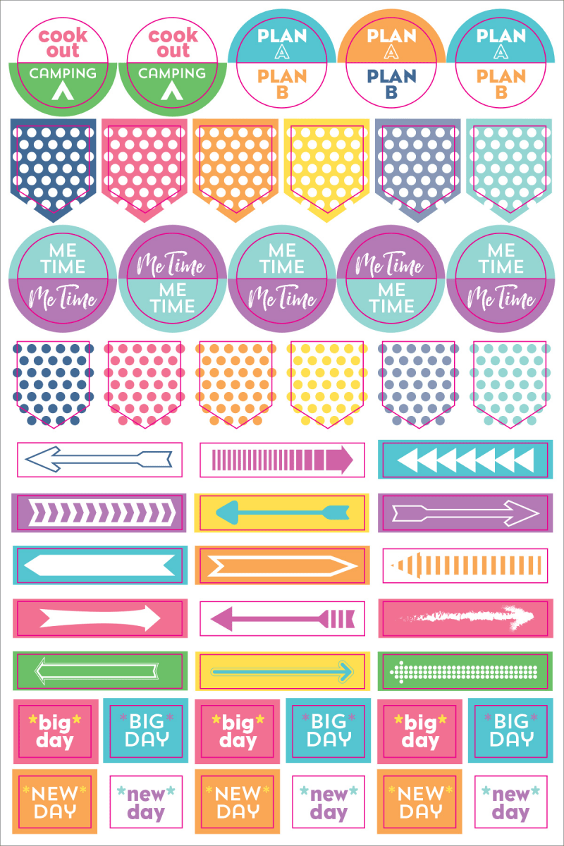 Peter Pauper Press - Essentials Weekly Planner Stickers - Purses & Pearls
