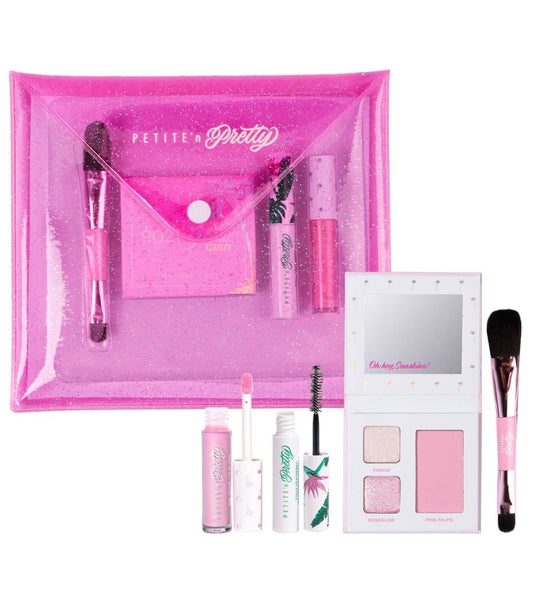 Petite 'n Pretty - Glow Basics Makeup Set Eye Shadow| Blush| Gloss| Mascara - Purses & Pearls