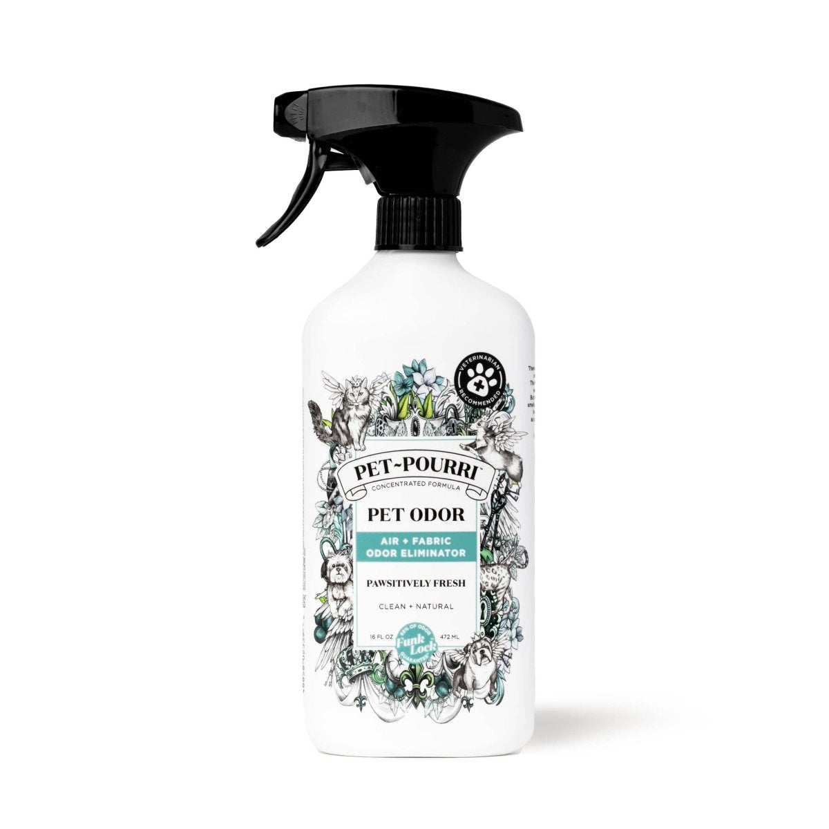 Pet~Pourri Pawsitively Fresh Air+Fabric Odor Refresher 16oz - Purses & Pearls