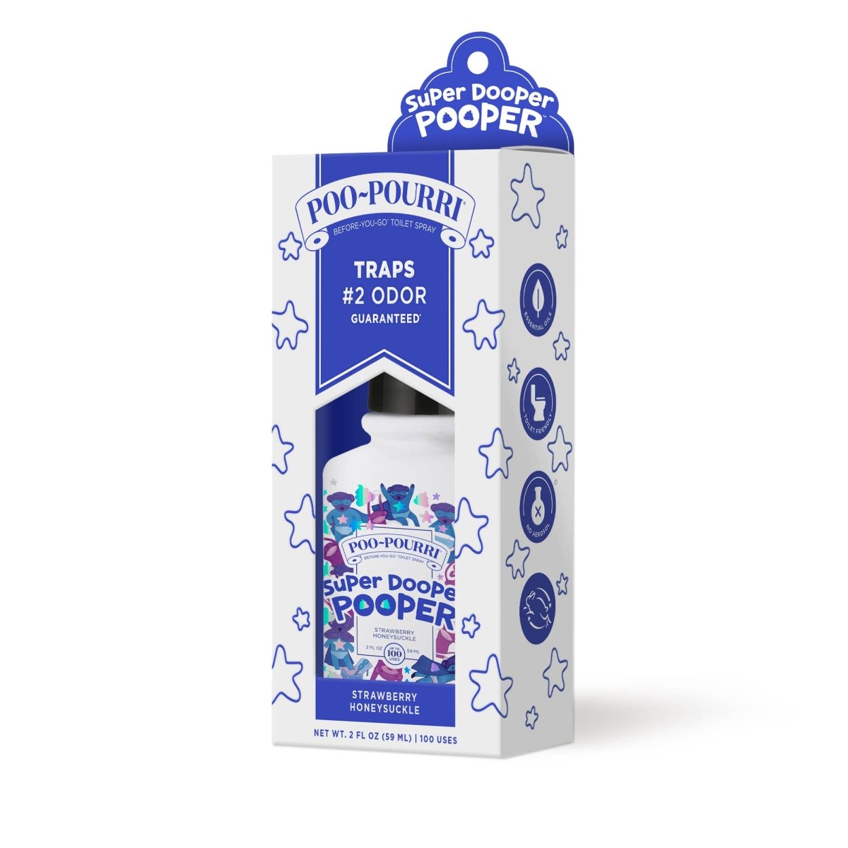 Poo~Pourri - Super Dooper Pooper Boxed 2oz - Purses & Pearls