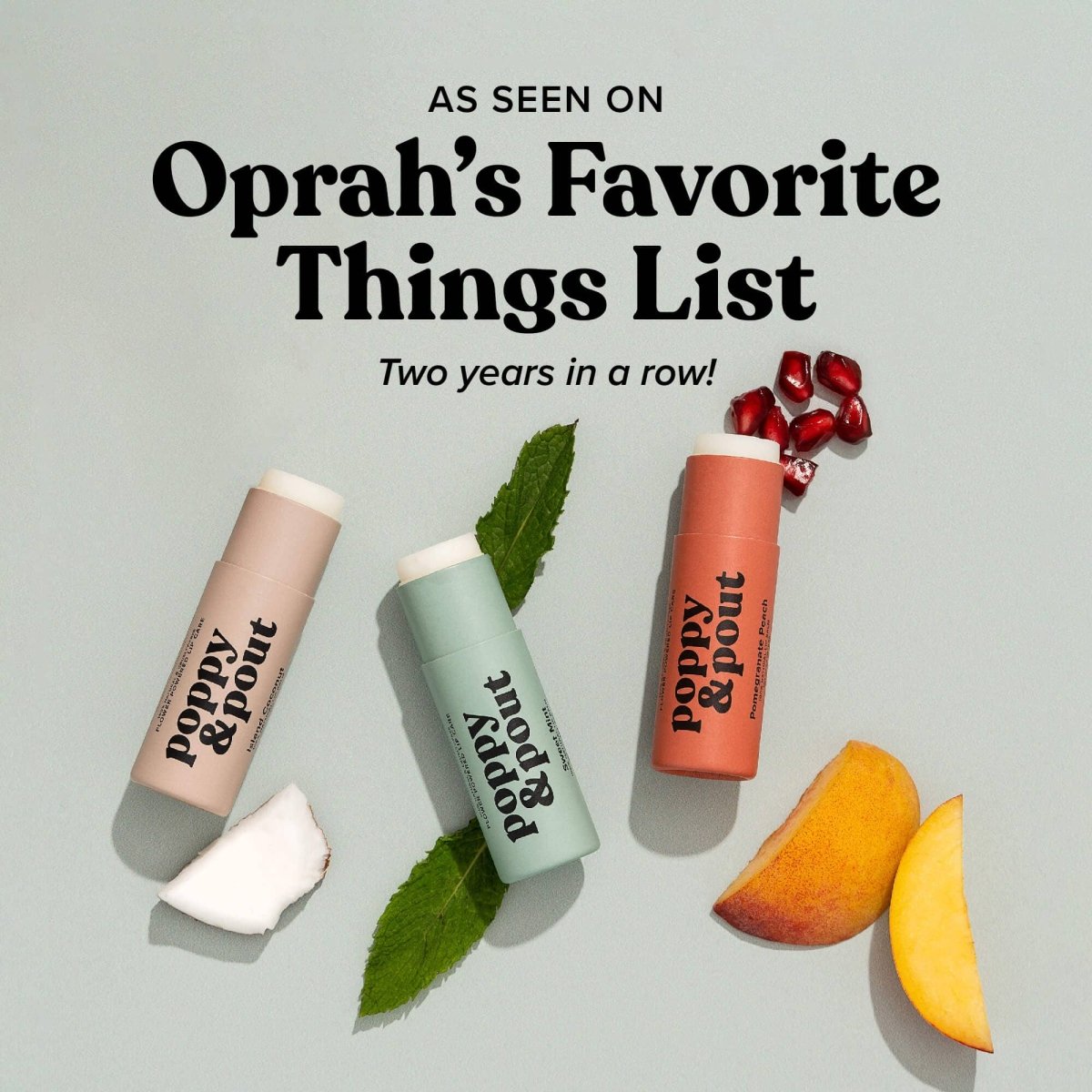 Poppy & Pout - Lip Balm, Island Coconut - Purses & Pearls