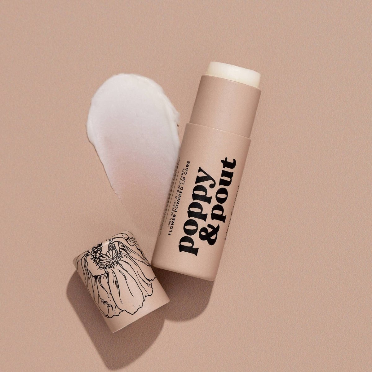 Poppy & Pout - Lip Balm, Island Coconut - Purses & Pearls