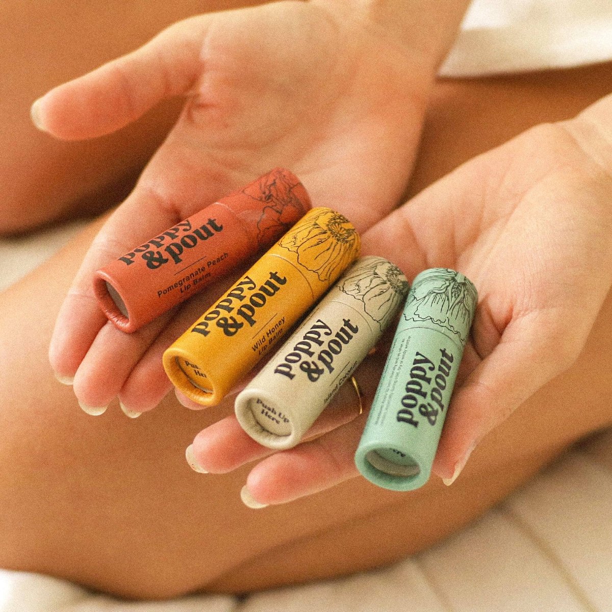 Poppy & Pout - Lip Balm, Island Coconut - Purses & Pearls
