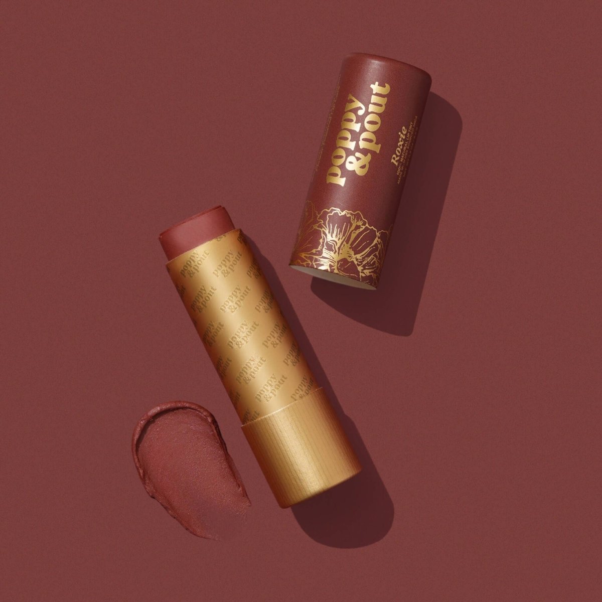 Poppy & Pout - Lip Tint, Roxie - Purses & Pearls