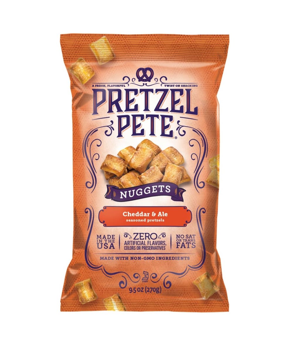 Pretzel Pete - Cheddar Ale Nuggets 9.5oz - Purses & Pearls