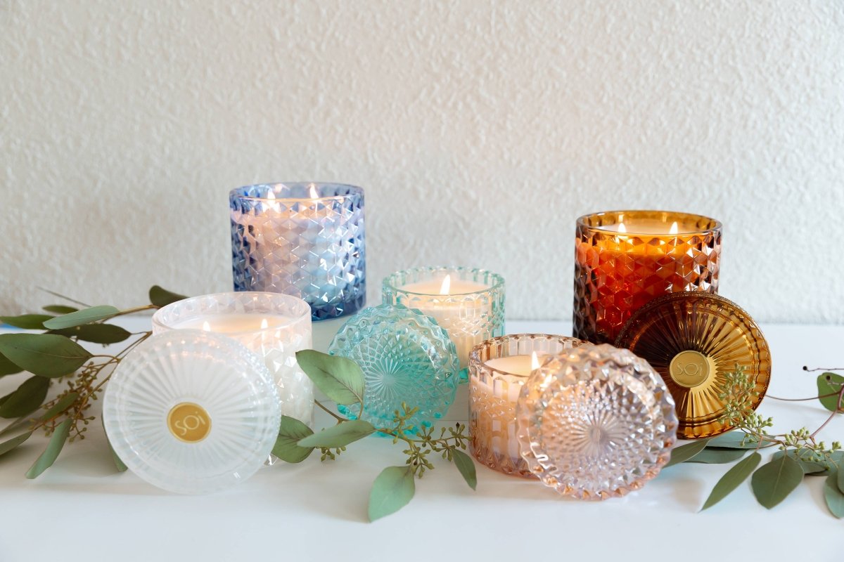 Prosecco 8oz Petite Shimmer Candle - Purses & Pearls