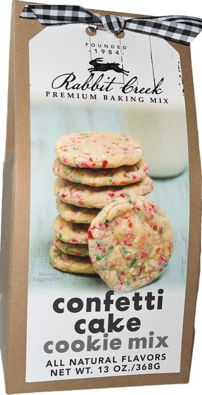 Rabbit Creek Gourmet - Confetti Cake Cookie Mix - Purses & Pearls