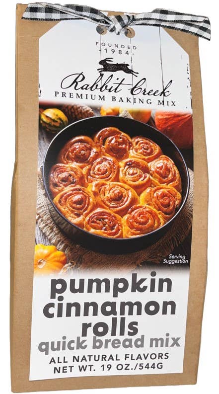 Rabbit Creek Gourmet - Pumpkin Cinnamon Rolls - Purses & Pearls