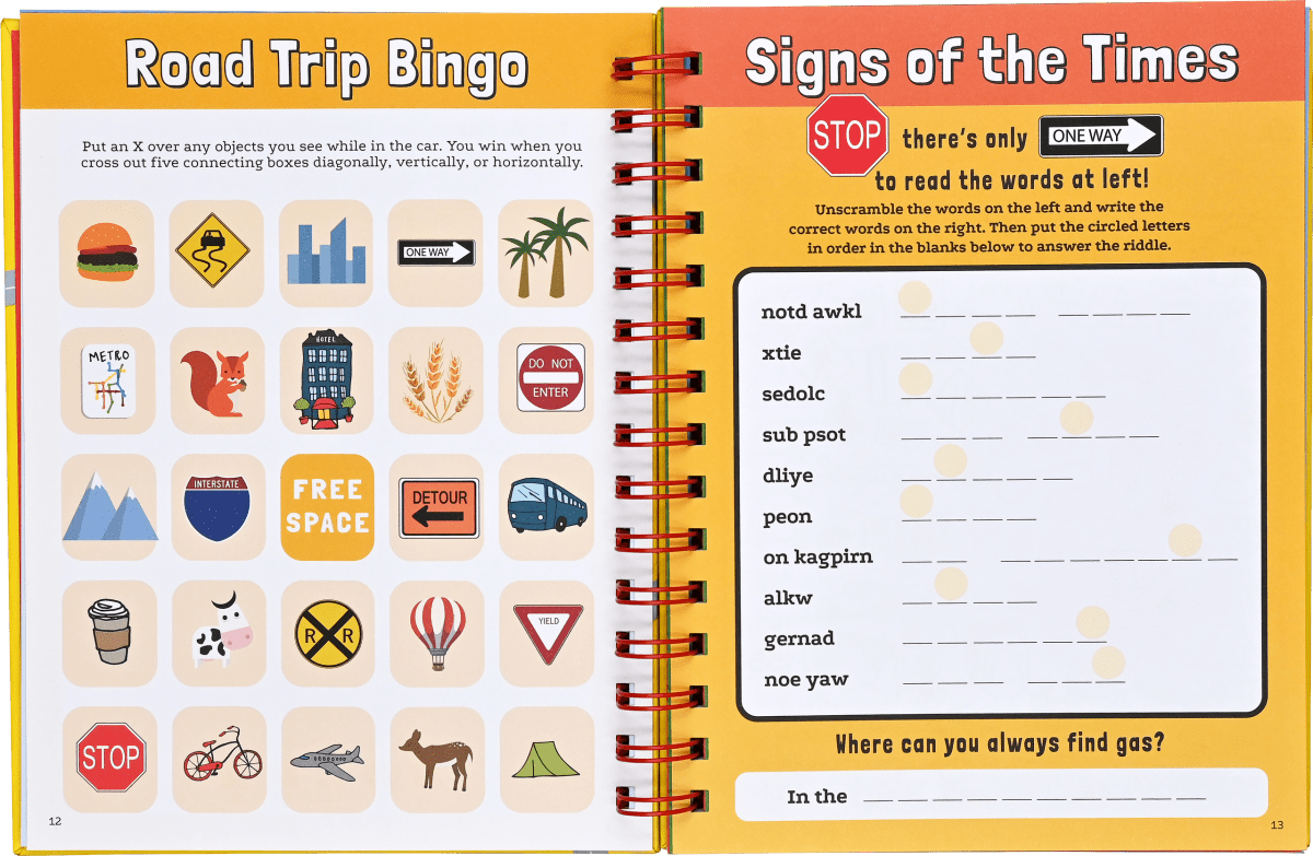Road Trip Activity Quest! - Purses & Pearls