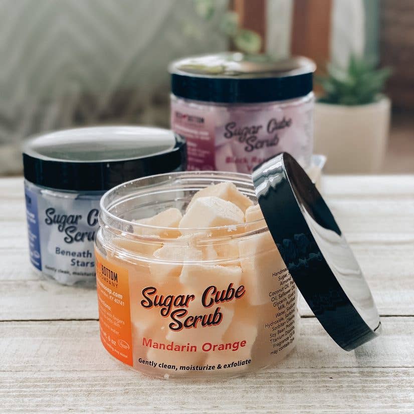 Rock Bottom Soap - Goat Milk Sugar Cube Scrubs - Purses & Pearls