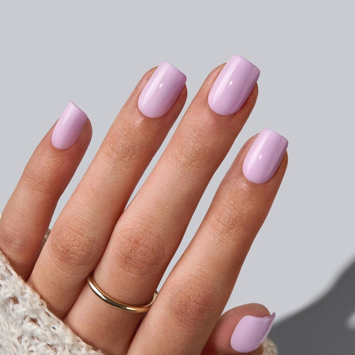 Solid Color Nails - Purses & Pearls