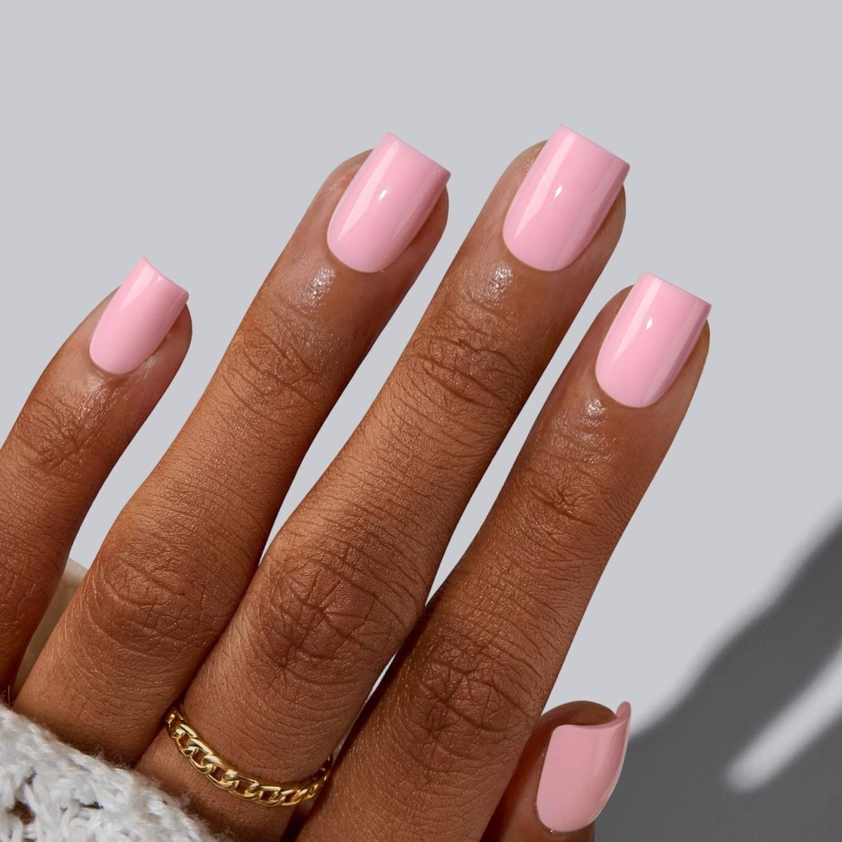 Solid Color Nails - Purses & Pearls